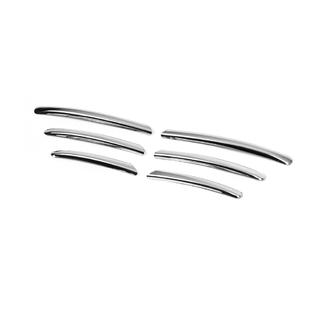Capace cromate pentru proiectoare ceata (6 buc, inox) Ford Focus II 2008-2011 foto 3