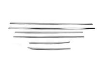 Hyundai Santa Fe 2 2006-2012 Ornamente geamuri inox (6 buc) foto 5