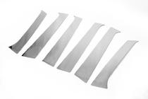 Hyundai Santa Fe 2 2006-2012 Ornamente Stalpi Usa din Otel Inoxidabil (6 buc) foto 5