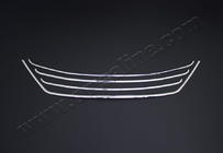 Hyundai IX-35 2010-2015 Capace grila cu rama (4 buc, inox) foto 2