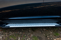 Hyundai IX-35 2010-2015 Praguri Laterale Allmond Grey (2 buc, Aluminiu) foto 4
