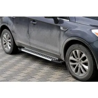 Praguri Laterale Allmond Grey (2 buc, Aluminiu)