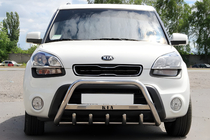 Kia Soul I 2008-2013 Bull Bar (Inox) foto 1