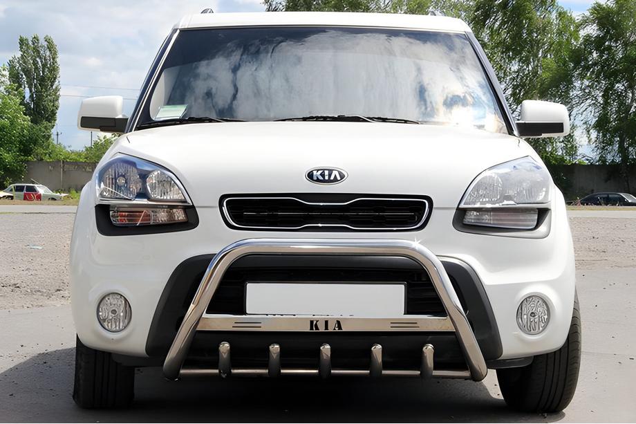 Kia Soul I 2008-2013 Bull Bar (Inox) Image