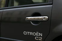 Citroen C-2 2003-2009 Capace Cromate Manere Usilor (2 buc, Otel Inoxidabil) foto 4