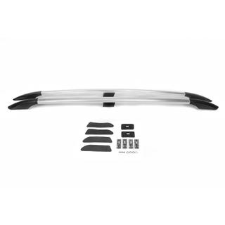 Bare longitudinale cromate (picioare din plastic, montaj cu adeziv) Kia Soul I 2008-2013 foto 4