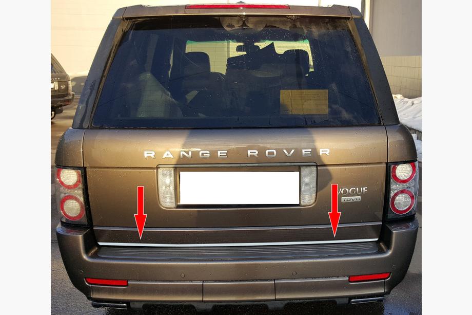 Range Rover III L322 2002-2012 Ornament portbagaj inox Image