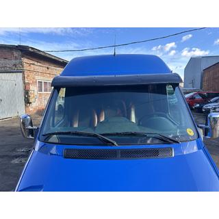 Viziera parbriz (negru lucios, 5mm) Mercedes Sprinter W901/902/903/904/905 1995–2006 foto 4