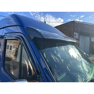 Viziera parbriz (negru lucios, 5mm) Mercedes Sprinter W901/902/903/904/905 1995–2006 foto 2