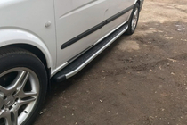 Mercedes Viano 2004-2014 Praguri laterale Alliance (2 buc, aluminiu) foto 2