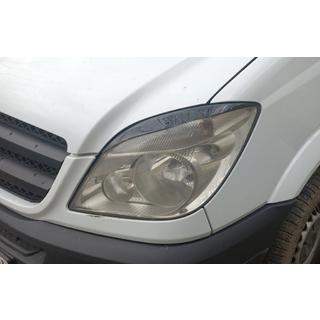 Sprancene Faruri Drepte (negre, ABS, 2006-2013) Mercedes Sprinter W906 2006–2018 foto 1