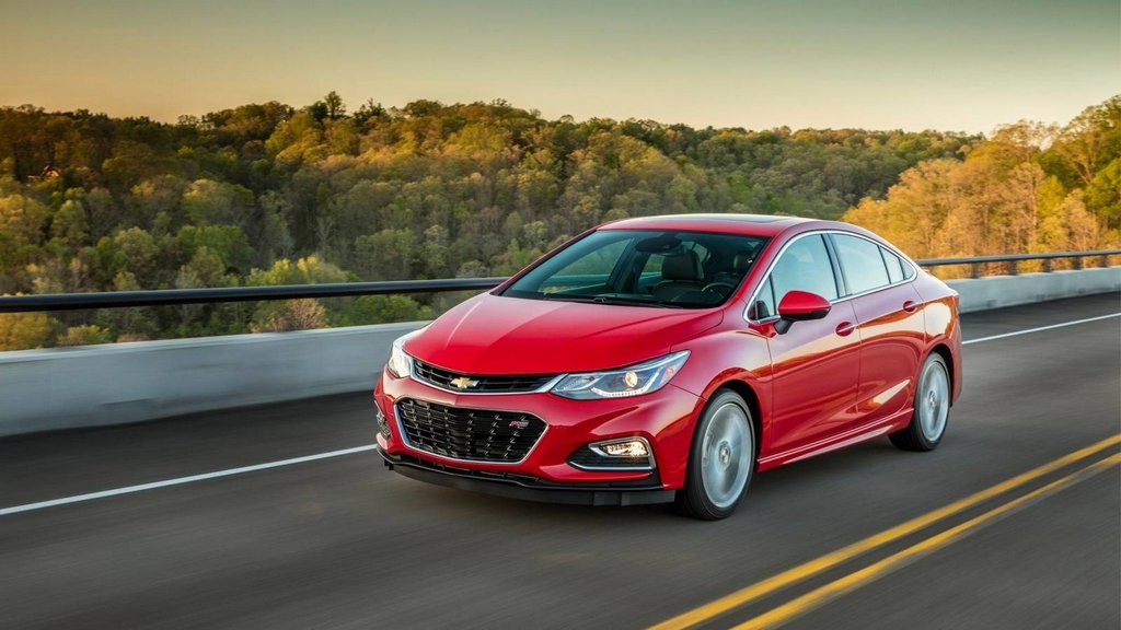 A doua generație de sedan Chevrolet Cruze