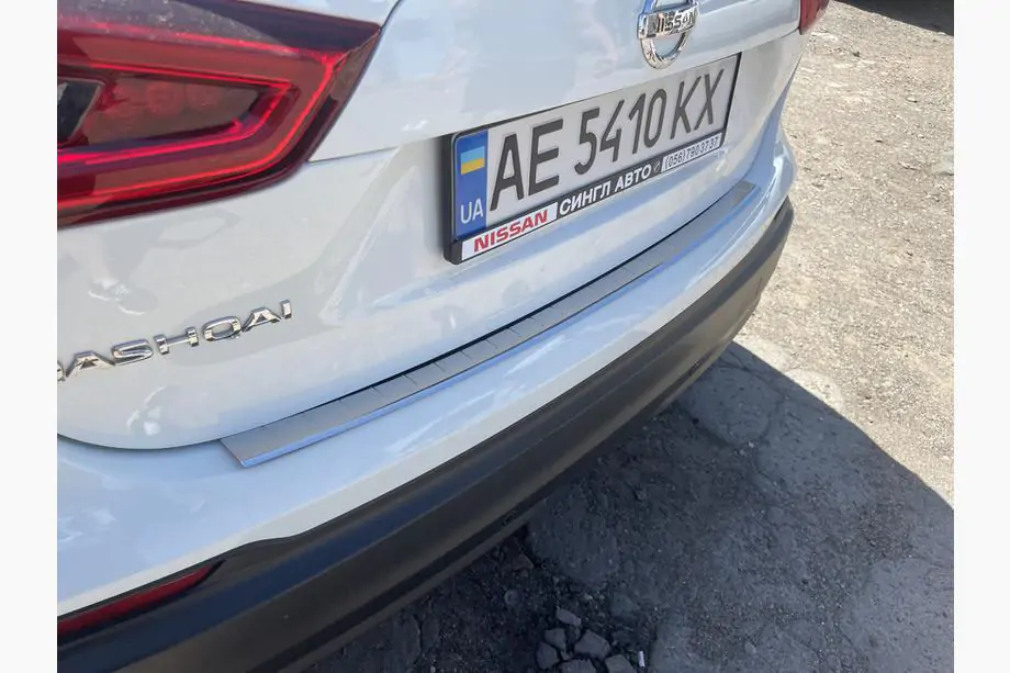 Nissan Qashqai 2014-2021 Protectie bara spate OmsaLine (2017-2021, inox) Image