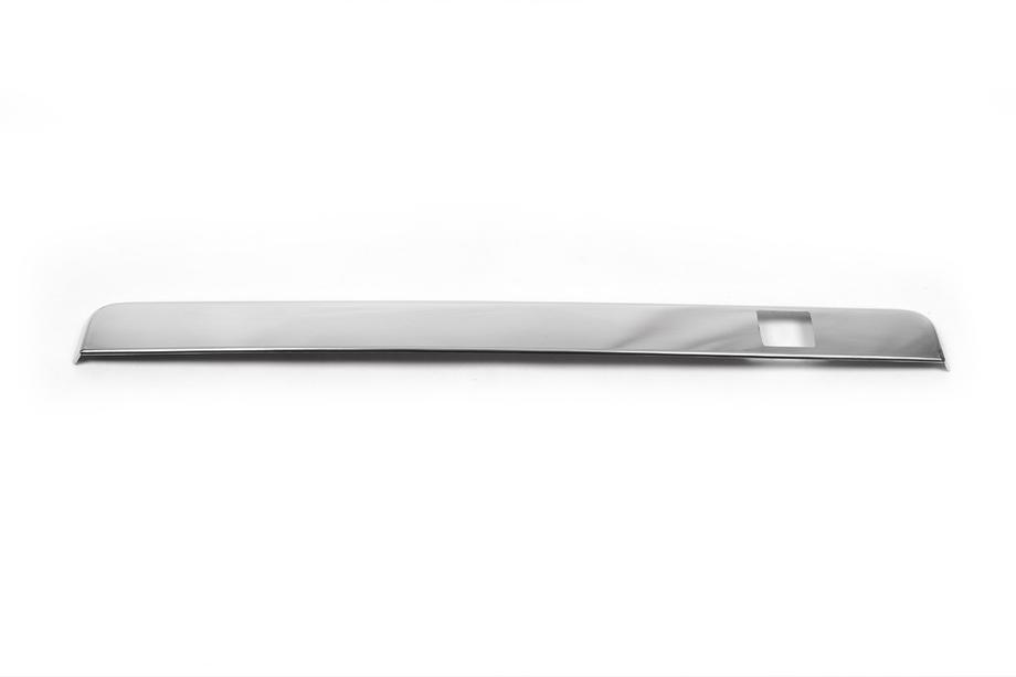 Volkswagen Crafter 2016- Ornament cromat deasupra placutei de inmatriculare (pentru camera, inox) Image
