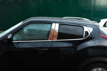 Nissan Juke 2010-2019 Ornamente Stalpi Usa Inox (8 buc) foto 1