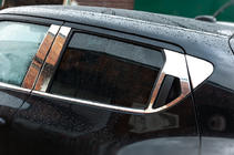 Nissan Juke 2010-2019 Ornamente Stalpi Usa Inox (8 buc) foto 2