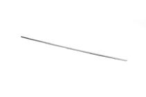 Audi A6 C7 2011-2017 Ornament cromat deasupra placutei de inmatriculare (2015-2018, sedan, inox) foto 1