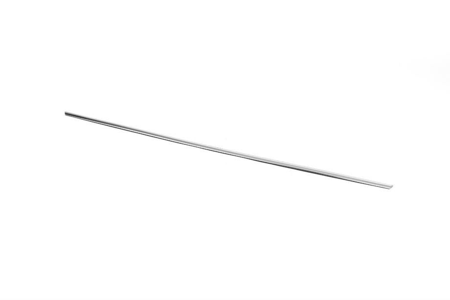 Audi A6 C7 2011-2017 Ornament cromat deasupra placutei de inmatriculare (2015-2018, sedan, inox) Image