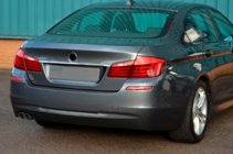 BMW 5 Series F10/F11 2010–2016 Ornament SD din inox deasupra placutei de inmatriculare foto 6