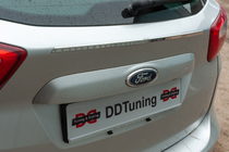 Ford C-Max/Grand C-Max 2010-2019 Ornament cromat deasupra numarului OmsaLine (inox) foto 3