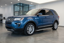 Ford Explorer 2011-2019 Praguri Laterale Maydos V2 (2 buc, Aluminiu si Otel Inoxidabil) foto 1