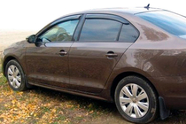 Volkswagen Jetta 2011-2018 Deflectoare Geamuri (4 buc, HIC) foto 5