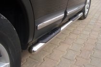 Nissan Qashqai 2007-2010 Tevi Laterale (2 buc, Otel Inoxidabil) foto 5