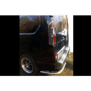 Coltare spate (2 buc, inox) Nissan NV300/Primastar 2016- foto 2