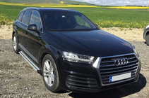 Audi Q7 2015–2026 Praguri Laterale Maya V4 (2 buc, Aluminiu) foto 9