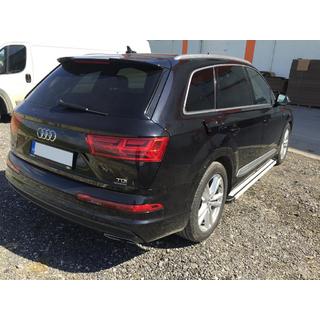 Praguri Laterale Maya V4 (2 buc, Aluminiu) Audi Q7 2015–2026 foto 3