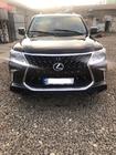 Lexus LX570/450d 2008-2022 Bara fata pentru 2008-2015 stil restyling (grunduit pentru vopsire) foto 8