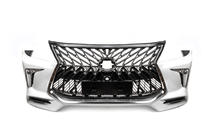 Lexus LX570/450d 2008-2022 Bara fata pentru 2008-2015 stil restyling (grunduit pentru vopsire) foto 3
