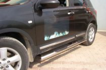 Nissan Qashqai 2010-2014 Tevi Laterale (2 buc, Otel Inoxidabil) foto 1