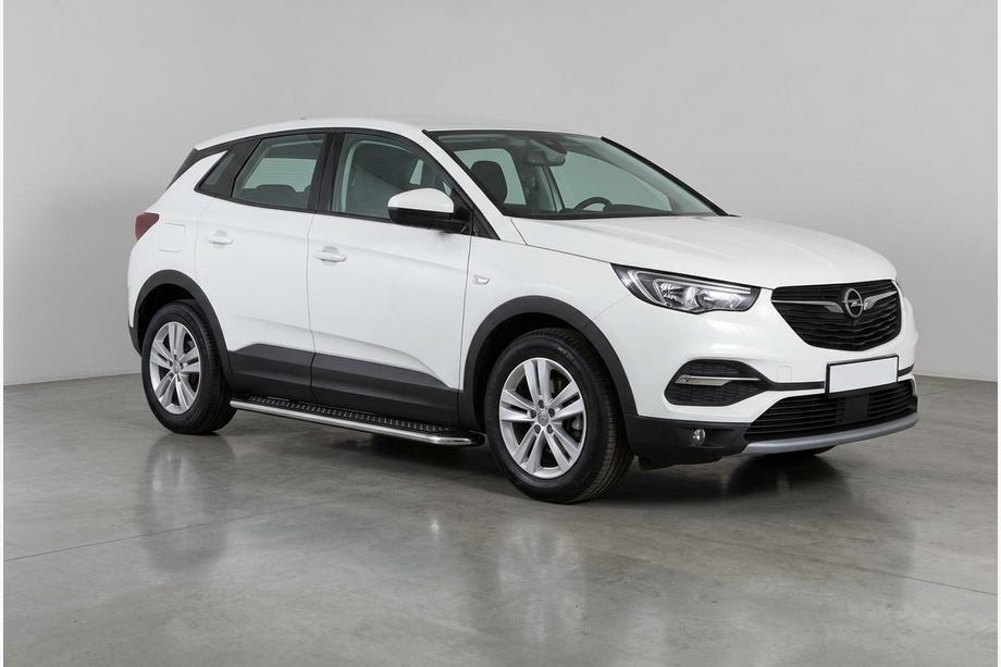 Opel Grandland X 2017- Praguri Laterale Maydos V2 (2 buc, Aluminiu si Otel Inoxidabil) Image