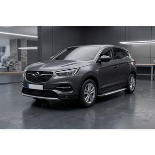 Praguri Laterale Line (2 buc, aluminiu) Opel Grandland X 2017- foto 1