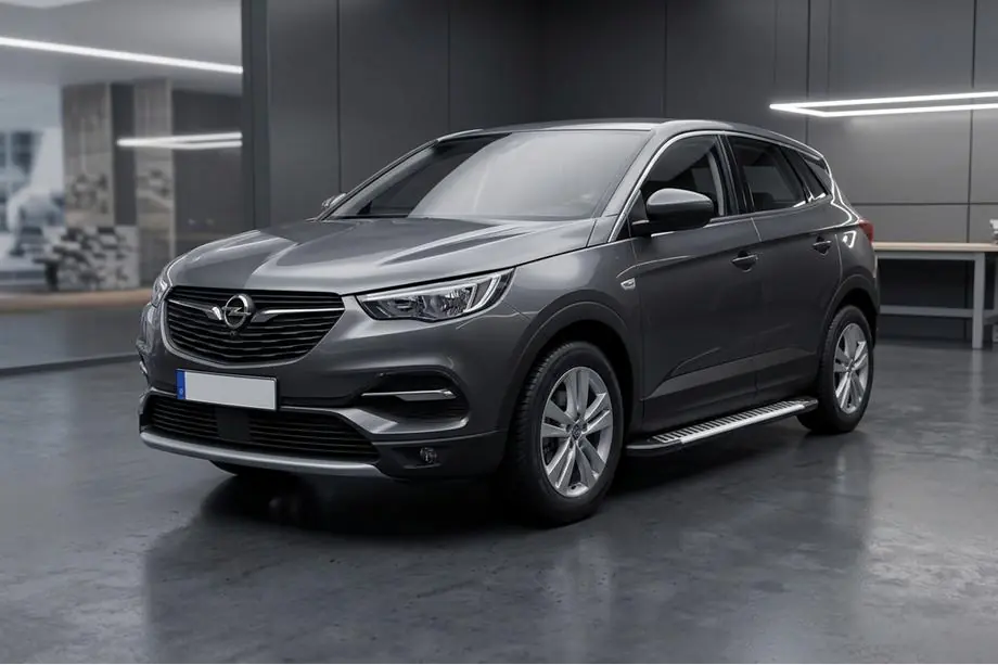 Opel Grandland X 2017- Praguri Laterale Line (2 buc, aluminiu) Image