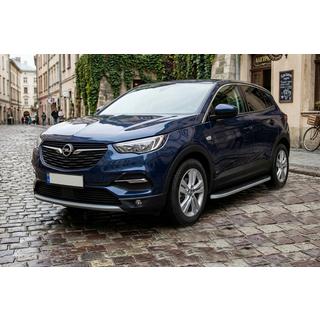 Praguri Laterale Tayga Grey (2 buc, Aluminiu) foto 1
