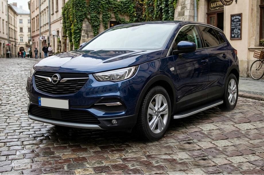 Opel Grandland X 2017- Praguri Laterale Tayga Grey (2 buc, Aluminiu) Image