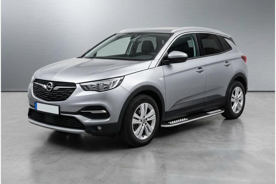 Opel Grandland X 2017- Praguri Laterale Tayga V2 (2 buc, Aluminiu) Image