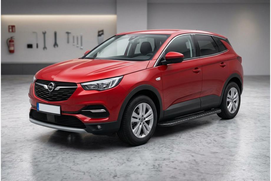 Opel Grandland X 2017- Praguri Laterale Bosphore Black (2 buc, Aluminiu) Foto 1
