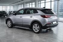 Opel Grandland X 2017- Praguri Laterale Rainbow (2 buc, Aluminiu) foto 1
