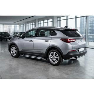 Praguri Laterale Rainbow (2 buc, Aluminiu) Opel Grandland X 2017- foto 1