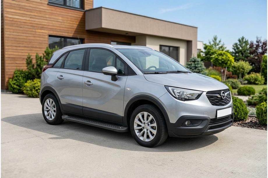 Opel Crossland X 2017-2024 Praguri Laterale Allmond Black (2 buc, Aluminiu) Image