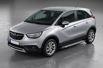 Opel Crossland X 2017-2024 Praguri Laterale Line (2 buc, Aluminiu) foto 1