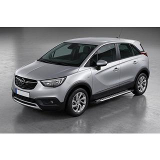 Praguri Laterale Line (2 buc, Aluminiu) Opel Crossland X 2017-2024 foto 1