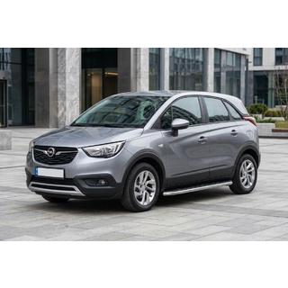 Praguri Laterale Maydos V1 (2 buc, Aluminiu si Otel Inoxidabil) Opel Crossland X 2017-2024 foto 1
