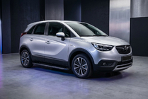 Opel Crossland X 2017-2024 Praguri Laterale Bosphorus Black (2 buc, Aluminiu) foto 1