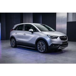 Praguri Laterale Bosphorus Black (2 buc, Aluminiu) Opel Crossland X 2017-2024 foto 1