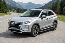 Mitsubishi Eclipse Cross 2017- Praguri Laterale Bosphorus Black (2 buc, Aluminiu) foto 1