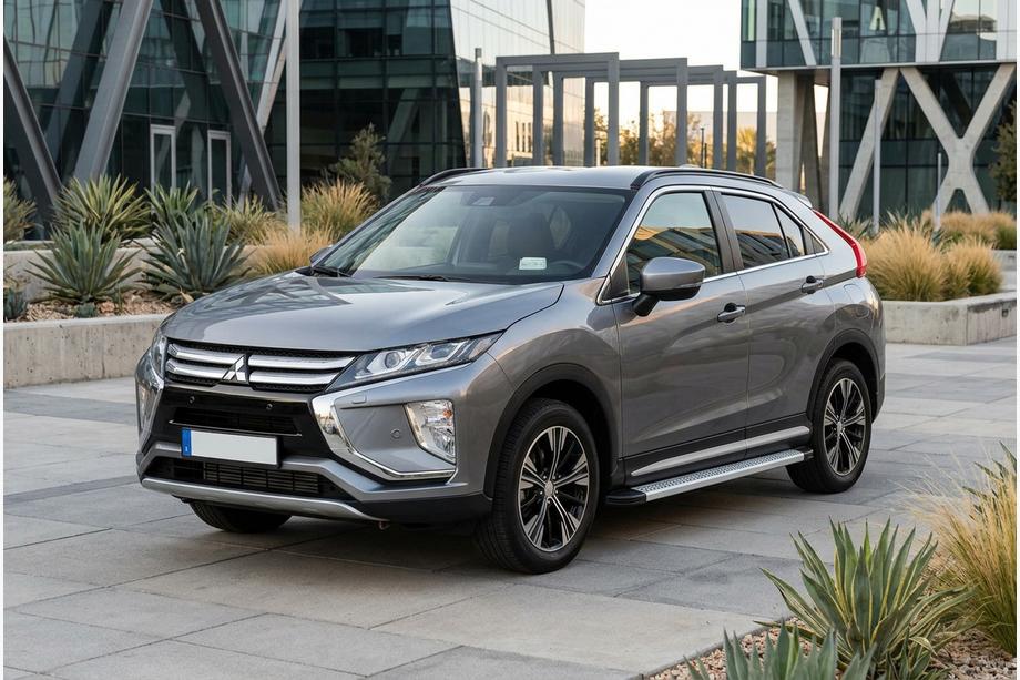 Mitsubishi Eclipse Cross 2017- Praguri Laterale Maya V2 (2 buc, Aluminiu) Image
